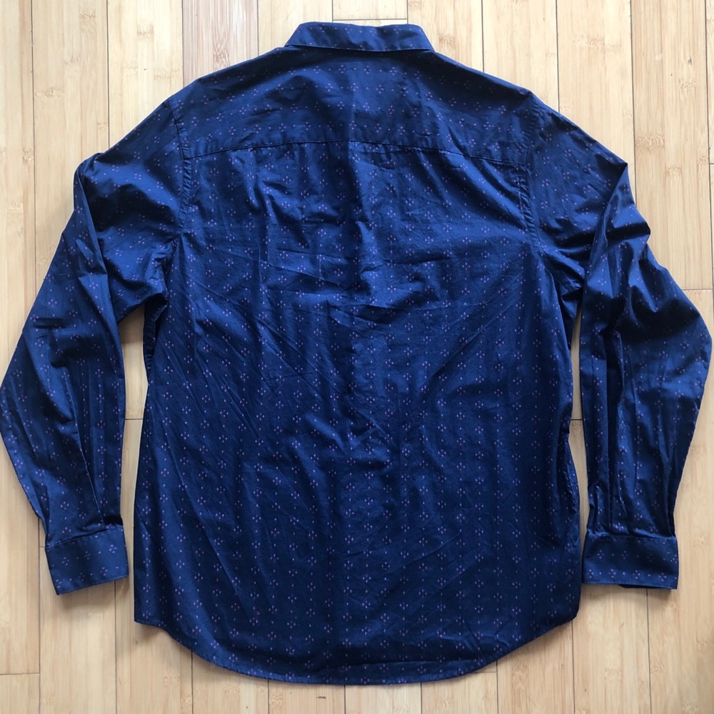 ✨SALE! ✨ PERRY ELLIS COTTON SLIM FIT SHIRT - Picture 5 of 7